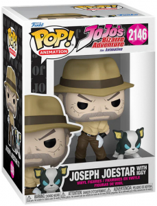FUNKO POP Jojo's Bizarre Adventure Joseph w/Iggy 2146