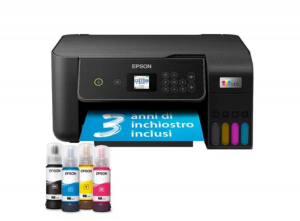 EcoTank ET-2870 stampante multifunzione A4 Wi-Fi con serbatoi di inchiostro, fino a 3 anni di inchiostro inclusi Disponibile