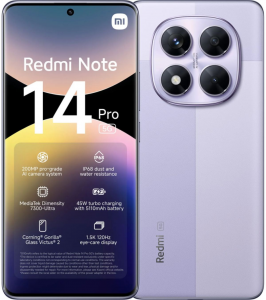Xiaomi Redmi Note 14 Pro 5G Dual SIM 12GB RAM 512GB - Lavender Purple EU