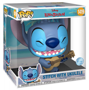 FUNKO BIG 25cm Lilo & Stitch Stitch w/Ukulele 1419