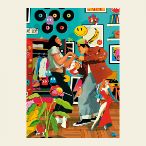 Puzzle 1000pz Voglio Ballare Art By Alessandro Ventrella