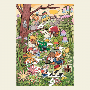 Puzzle 500pz Spring Snack Art By Smile Agency