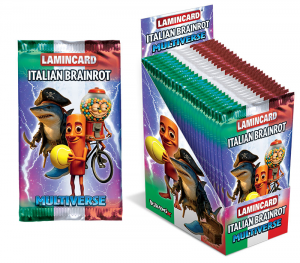 Lamincard Italian BRAINROT Multiverse 1 Busta