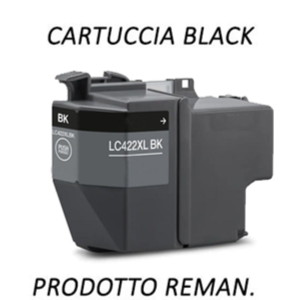 CART.REMAN. BROTHER LC422XL BK 3k