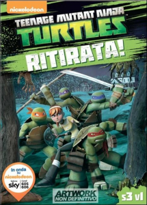 Teenage Mutant Ninja Turtles. Stagione 3. Vol. 1. Ritirata!  Usato