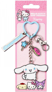 Portachiavi Hello Kitty Cinnamoroll With Charms