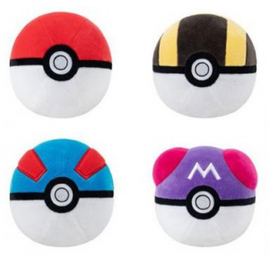 Master Ball peluche 10 cm – Pokémon Plush Figure Jazwares ( il prezzo è per singolo pezzo)