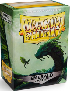 DRAGON SHIELD Bustine Standard Matte Emerald 100pz