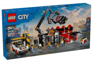 LEGO 60472 CITY Sfasciacarrozze con auto