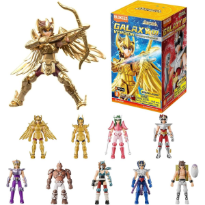 Blokees Figures - Saint Seiya GALAXY VERSION 01 - The Legacy of Sagittarius Blind Box 9 8CM 1PZ=(1PZ)