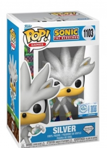 FUNKO POP Sonic The Hedgehog - 1103 Silver (Diamond) (Exclusive) 9 cm