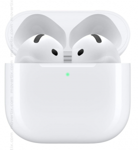 Apple AirPods 4 Bluetooth con cancellazione attiva del rumore bianco (MXP93ZM/A)