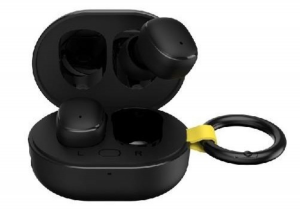 TWS Auricolari Bluetooth 5.3 Vultech DRIP EP-30WH In Ear, Hi-Fi Stereo con custodia di ricarica funzione - Nero