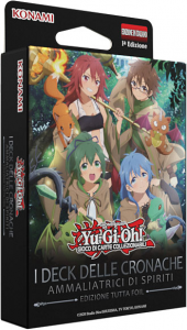 YUGI I Deck delle Cronache Ammaliatrici di Spiriti 1 Mazzo