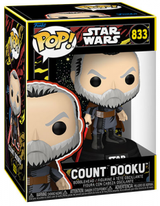 FUNKO POP Star Wars Count Dooku (Retro) 833