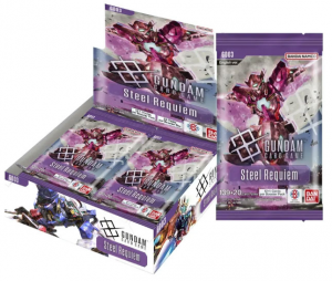 Gundam ENG Card Game Steel Requiem GD03 Box 24 Buste