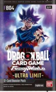 Fusion World 04 Box FB-04 – Ultra Limit – Dragon Ball Super TCG Booster Display (24 Packs) – EN