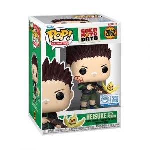 FUNKO POP Animation: Sakamoto Days - 2062 Heisuke W\ Piisuke (Exclusive) 9 cm