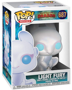 FUNKO POP Dragon Trainer The Hidden World Light Fury 687