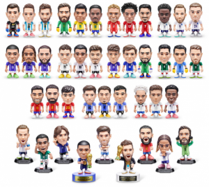 Uovo Sorpresa ZURU Ballers Calciatori – Mini Personaggi Calcio Collezionabili con 33 Giocatori