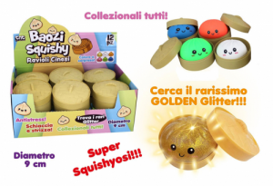 Antistress Baozi Squishy Blind 9cm 1pz Assortimento V2