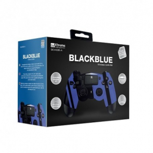 XTREME Playstation 4 Wireless BT Controller Black & Blu
