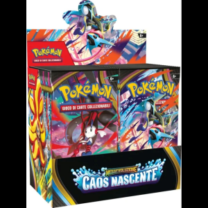 Pokémon GCC Megaevoluzione Caos Nascente Display 36 Buste ITA Carte Collezionabili Pokémon Ufficiali
