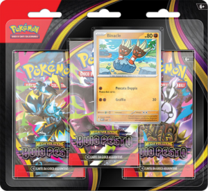 Pokemon ITA MEGAEVO Buio Pesto Blister 3 Buste
