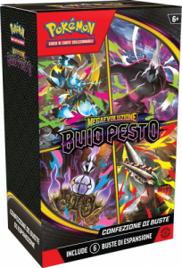Pokemon ITA MEGAEVO Buio Pesto Bundle 6 Buste