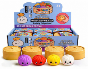 Slow Rise Baozi Dumpling Squishy Rainbow 8.5cm 1pz Ass.to